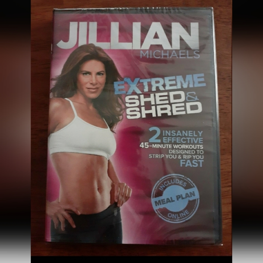 Jillian Michaels Extreme Shed & Shred DVD  NEW